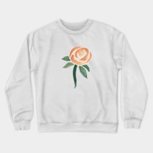 Watercolor single Flower Crewneck Sweatshirt